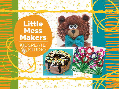 Kidcreate Studio - Fayetteville. Little Mess Makers Weekly Class (18 Months-6 Years)
